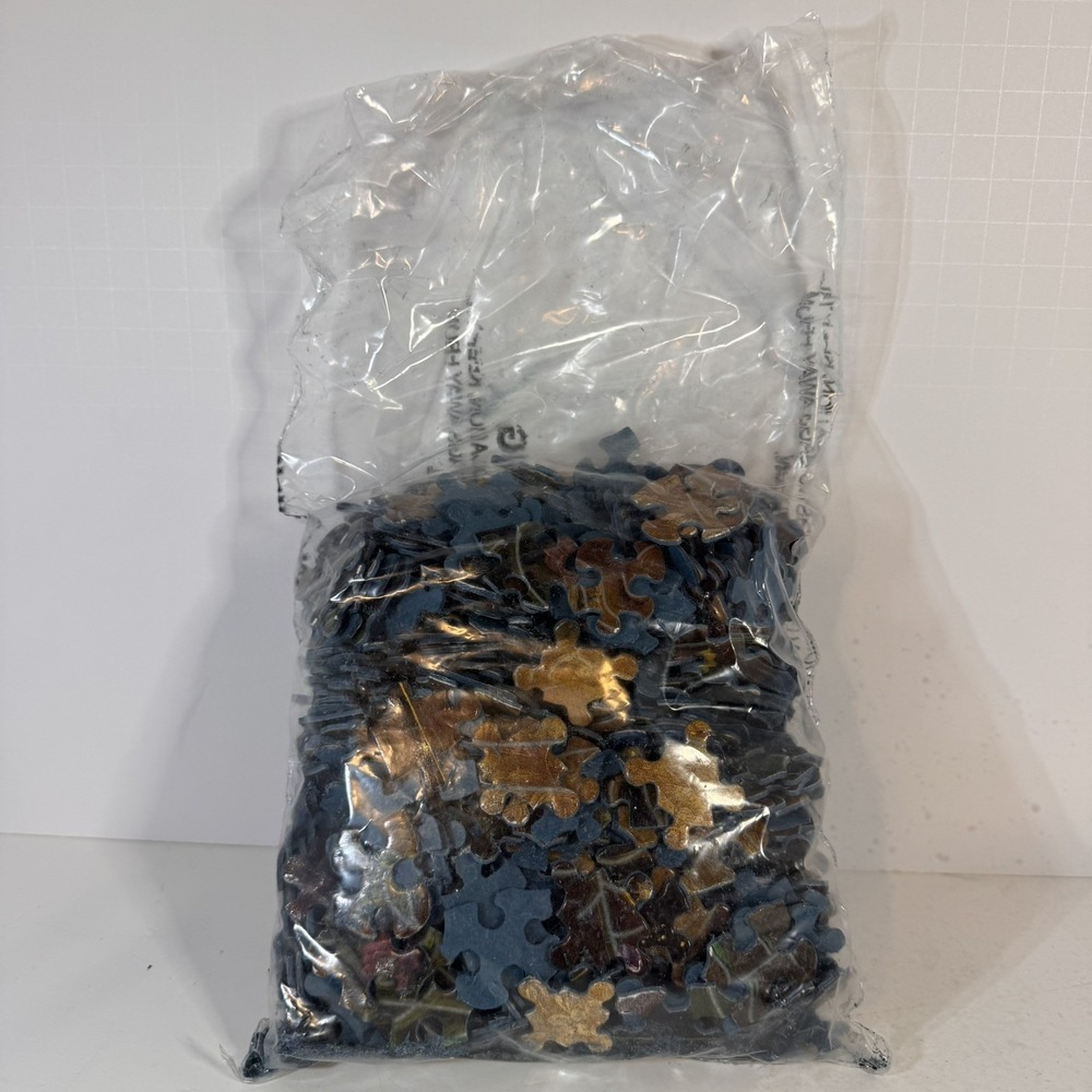 "Sleeping Beauty" Kinuko Craft 550 Piece Glitter & Glow Puzzle sealed bag new - Picture 6 of 6